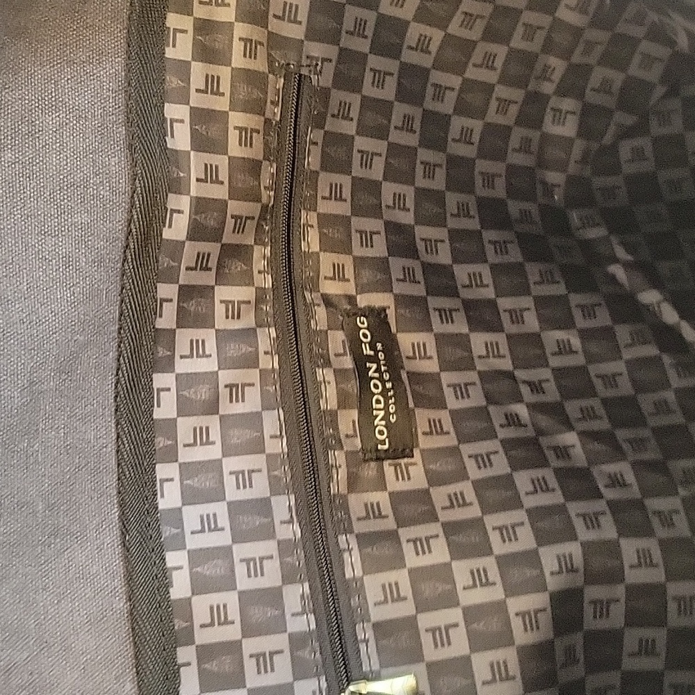NWT Men's London Fog Canvas Messenger Bag - Picture 6 of 10